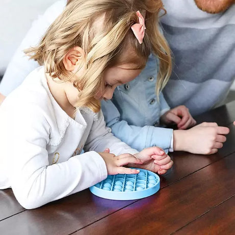 Design Variety Shape Fun Push Bubble Silicone Pop It Fidget Anti Stress Autism Sensory Toys for Kids Adults - Oshi.pk - Buy & Sell Online