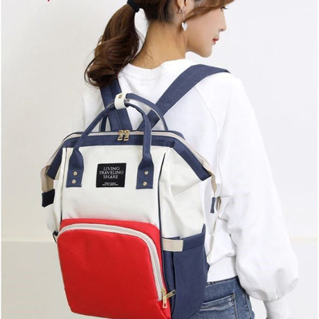 Diaper Bag Baby Care Mom Backpack Mummy Maternity Wet Bag Waterproof Baby Bag Fashion Multifunctional Mummy Backpack Nursing Mother bag - Oshi.pk - Buy & Sell Online