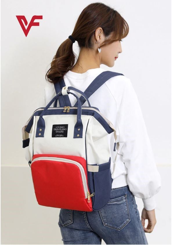 Diaper Bag Baby Care Mom Backpack Mummy Maternity Wet Bag Waterproof Baby Bag Fashion Multifunctional Mummy Backpack Nursing Mother bag - Oshi.pk - Buy & Sell Online