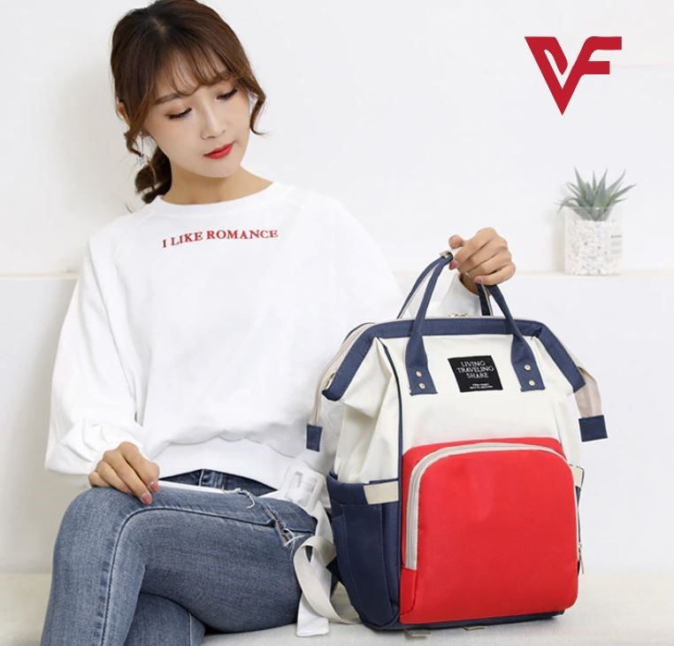 Diaper Bag Baby Care Mom Backpack Mummy Maternity Wet Bag Waterproof Baby Bag Fashion Multifunctional Mummy Backpack Nursing Mother bag - Oshi.pk - Buy & Sell Online