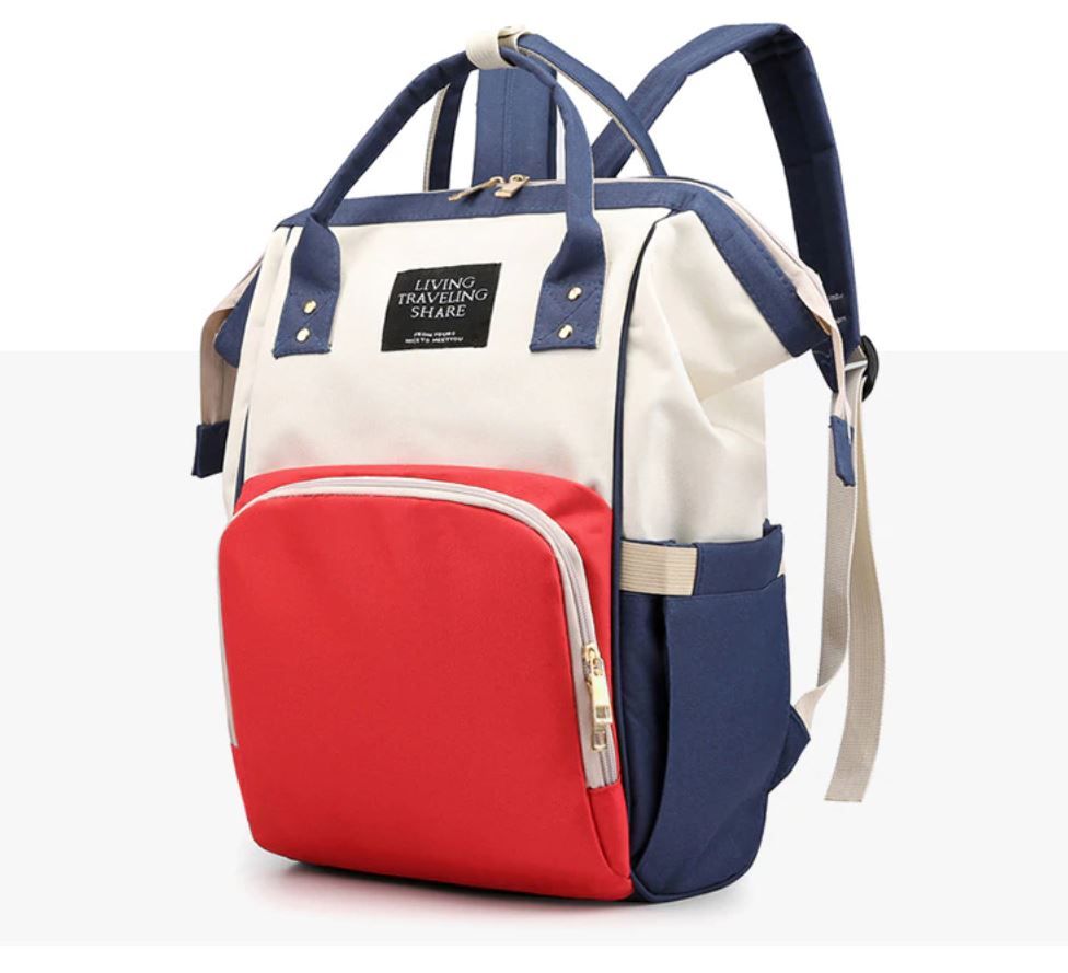 Diaper Bag Baby Care Mom Backpack Mummy Maternity Wet Bag Waterproof Baby Bag Fashion Multifunctional Mummy Backpack Nursing Mother bag - Oshi.pk - Buy & Sell Online