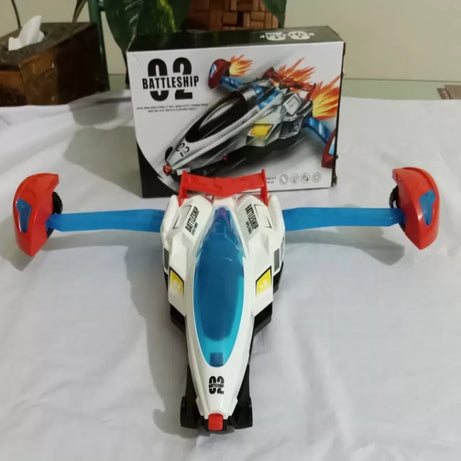 DIDAI Battleship 02 - Auto turning and transformation on strike - Oshi.pk - Buy & Sell Online