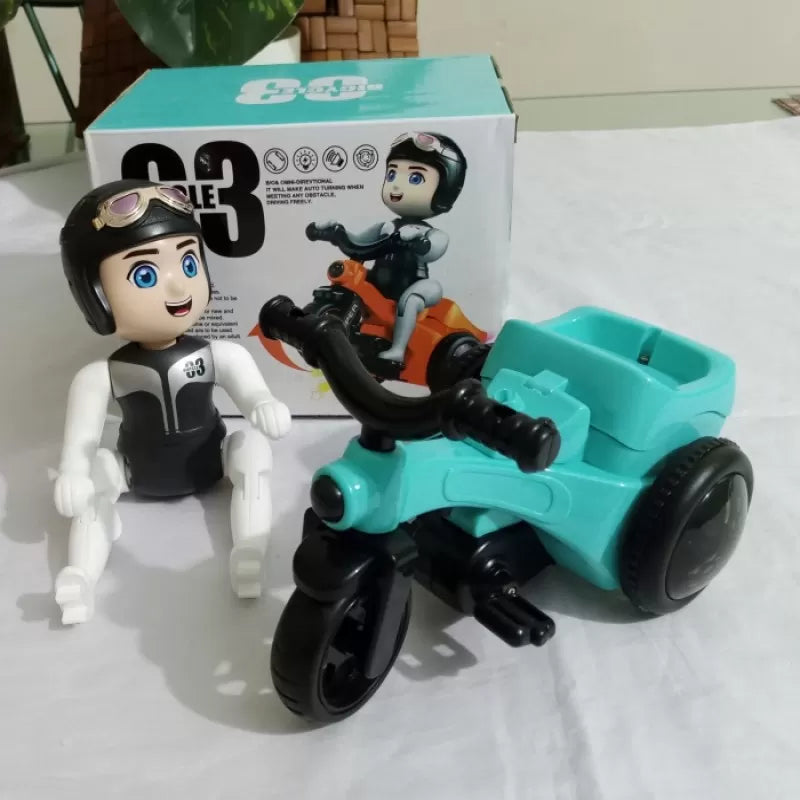 DIDAI Tricycle Stunt - Light, Music and Doll - Oshi.pk - Buy & Sell Online