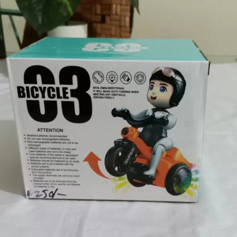 DIDAI Tricycle Stunt - Light, Music and Doll - Oshi.pk - Buy & Sell Online