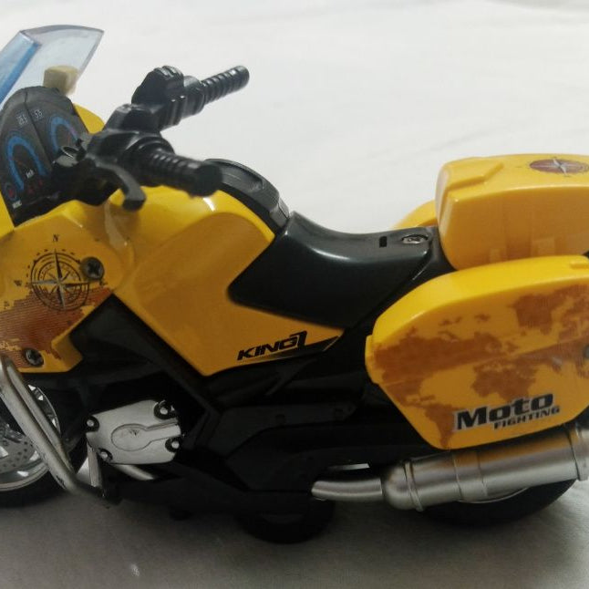 Diecast Push Back Heavy Bike - Light - Sound - Battery included - Oshi.pk - Buy & Sell Online