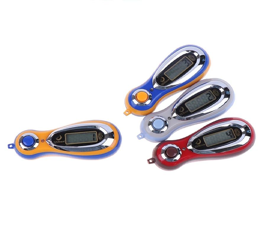 Digital LCD MP3 Shaped Hand Tally Counter with String - Portable Electronic Counter for Various Uses - Oshi.pk - Buy & Sell Online