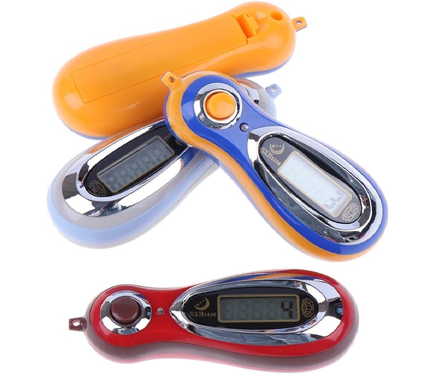 Digital LCD MP3 Shaped Hand Tally Counter with String - Portable Electronic Counter for Various Uses - Oshi.pk - Buy & Sell Online