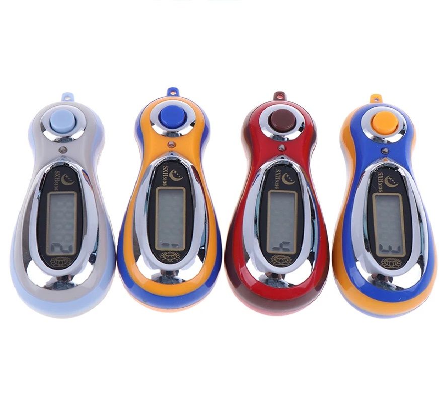 Digital LCD MP3 Shaped Hand Tally Counter with String - Portable Electronic Counter for Various Uses - Oshi.pk - Buy & Sell Online