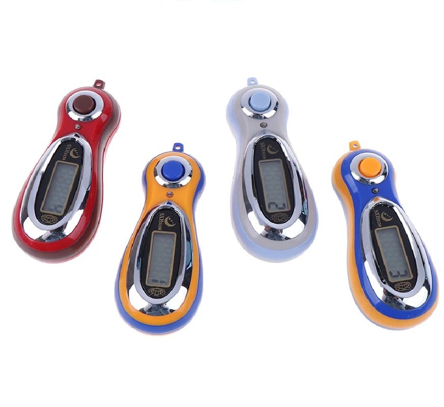 Digital LCD MP3 Shaped Hand Tally Counter with String - Portable Electronic Counter for Various Uses - Oshi.pk - Buy & Sell Online