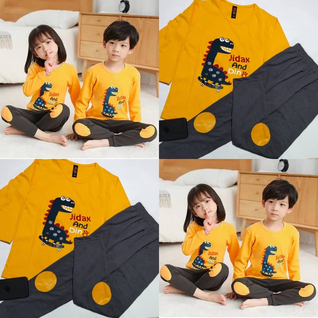 Dino Printed Kids Night Dress - Oshi.pk - Buy & Sell Online