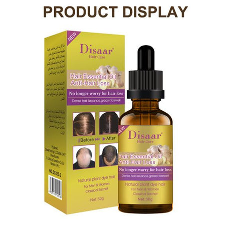 Disaar Natural Ginger Hair Care For Men And Women Hair Loss Powerful Hair Growth 30ML DS325-2