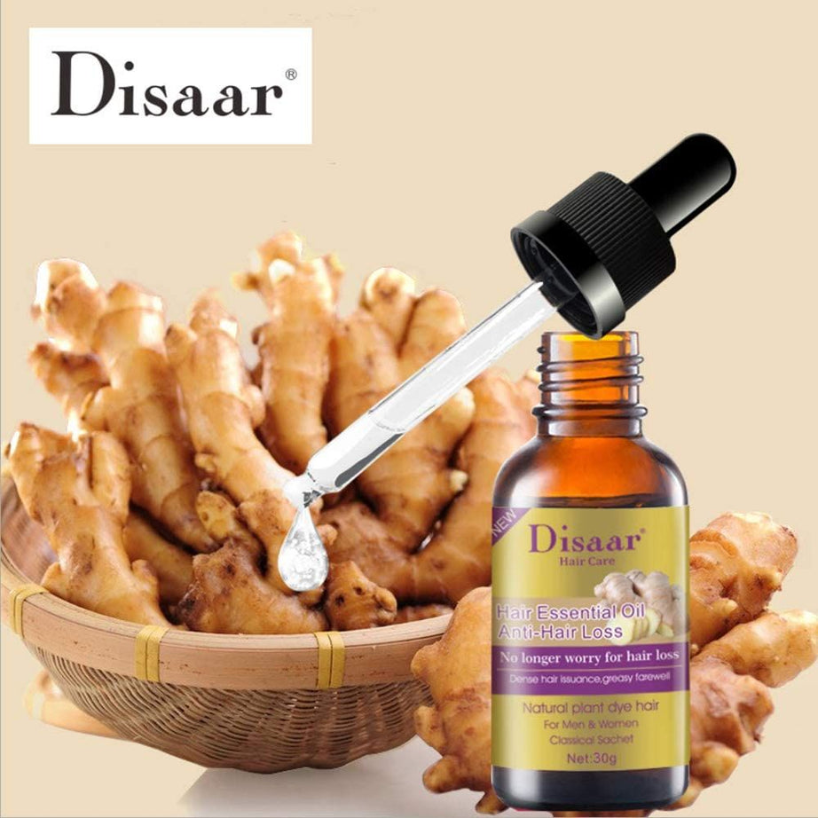 Disaar Natural Ginger Hair Care For Men And Women Hair Loss Powerful Hair Growth 30ML DS325-2 - Oshi.pk - Buy & Sell Online