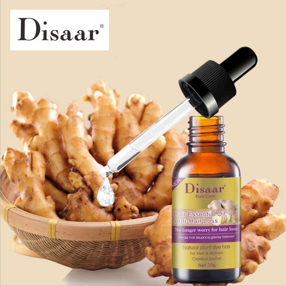 Disaar Natural Ginger Hair Care For Men And Women Hair Loss Powerful Hair Growth 30ML DS325-2 - Oshi.pk - Buy & Sell Online