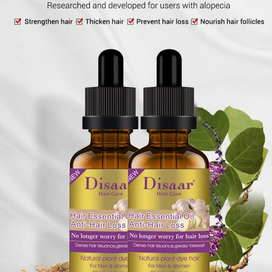 Disaar Natural Ginger Hair Care For Men And Women Hair Loss Powerful Hair Growth 30ML DS325-2 - Oshi.pk - Buy & Sell Online