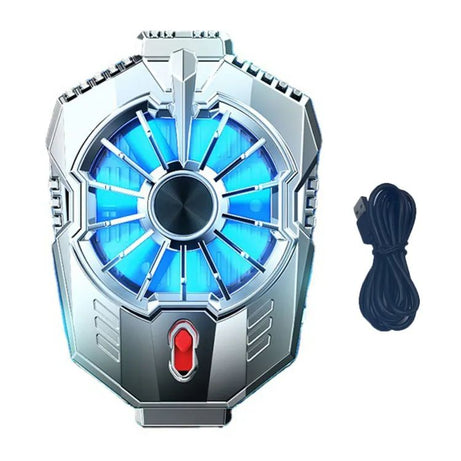 DL05 Mobile Phone Radiator Digital Display Portable Back Clip Phone Cooling Fan Cooler for Smartphone - Oshi.pk - Buy & Sell Online