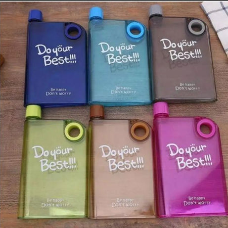 Do Your Best Notebook Ultra Slim 350ML Water Bottle