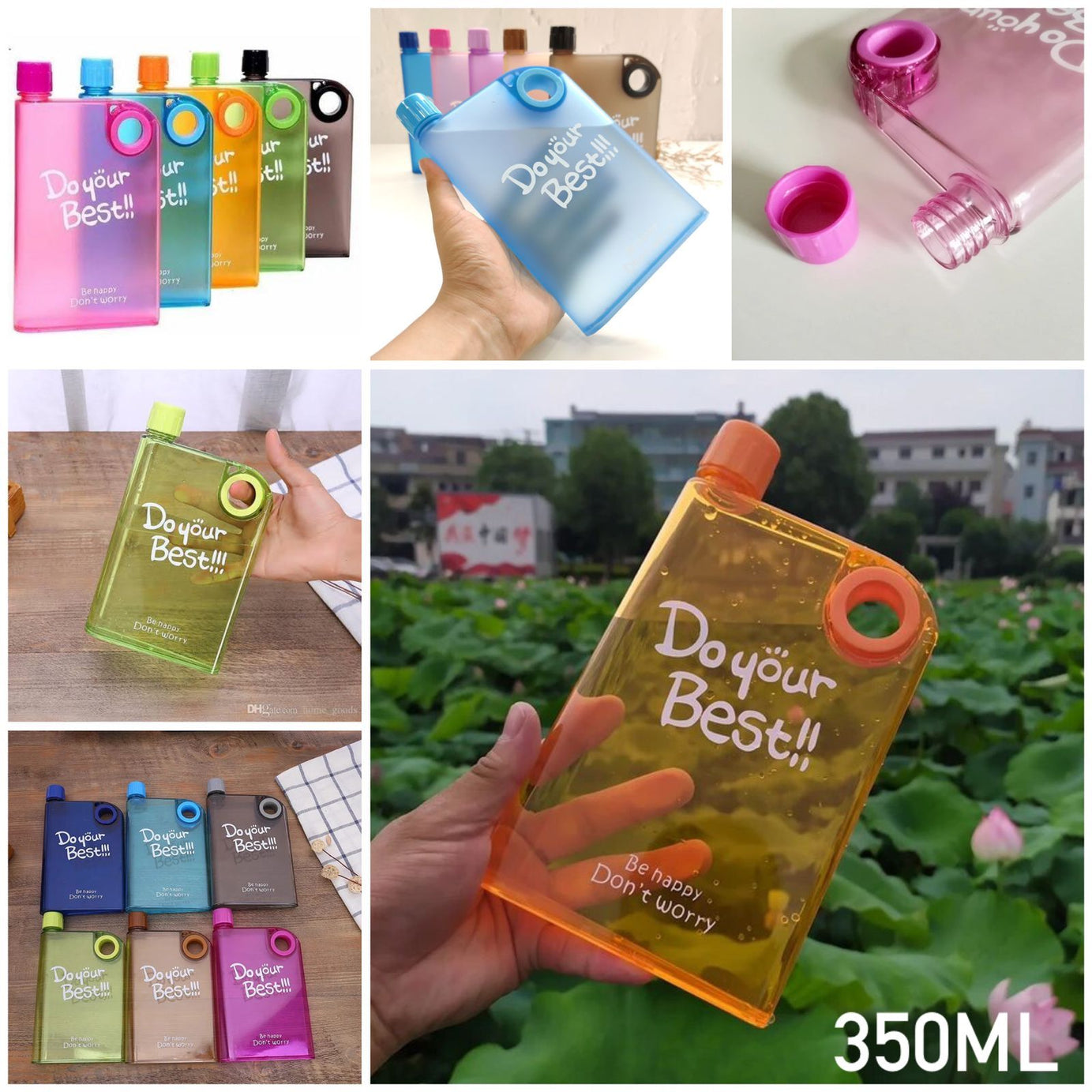 Do Your Best Notebook Ultra Slim 350ML Water Bottle - Oshi.pk - Buy & Sell Online