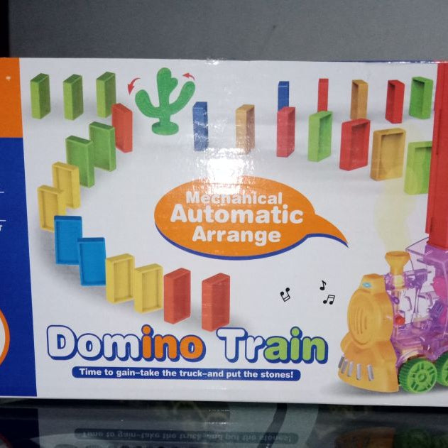Domino Train- Mechanical Auto arrange tiles - Oshi.pk - Buy & Sell Online