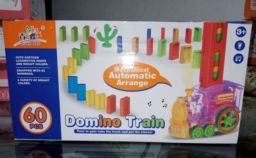 Domino Train- Mechanical Auto arrange tiles - Oshi.pk - Buy & Sell Online