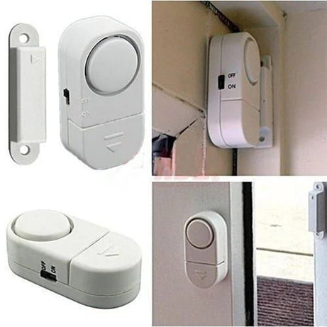 Door and Window Alarm Security Wireless Home Anti-theft System Magnetic Sensor Protection Gadgets