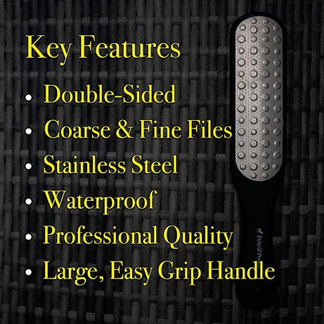 Double Sided Foot File Dead Skin Callus Remover Stainless Steel Pedicure Foot Rasp File Cuticle Fle for Legs Care Feet Footholds - Oshi.pk - Buy & Sell Online