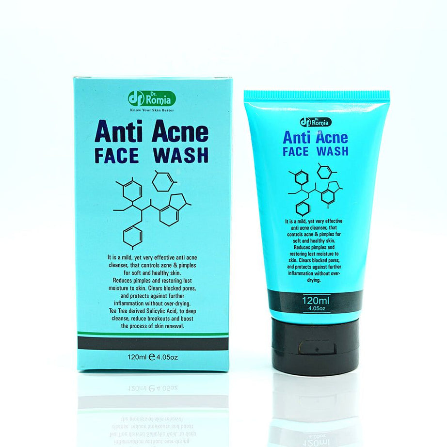 Dr Romia Anti Acne Facewash 120ml (Original) - Oshi.pk - Buy & Sell Online