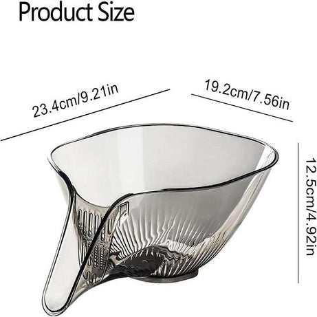 Drainage Basket Funnel Vegetable & Fruits Washing - Oshi.pk - Buy & Sell Online