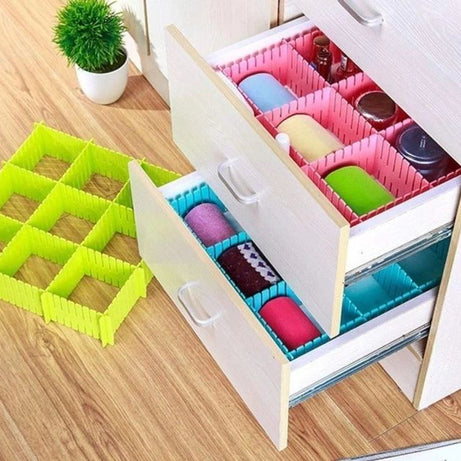 Drawer Organizer Partition 4 Pcs Seprator - Oshi.pk - Buy & Sell Online