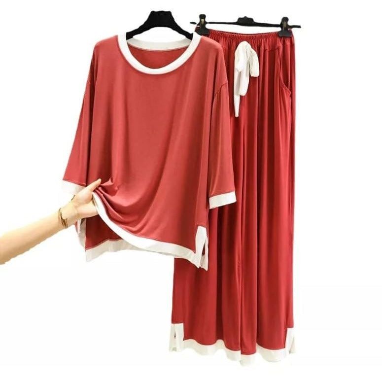 Dreamy delight girls cozy cotton jersey night suit - Oshi.pk - Buy & Sell Online