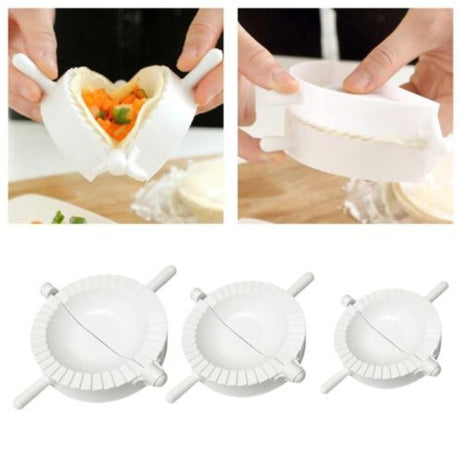 Dumpling Mold White (Set Of 3)