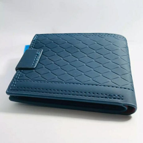 Dunbollu Genuine Leather Men Wallet Small Mini Card Holder Male Wallet Pocket Retro Purse High Quality Magnetic lock - Oshi.pk - Buy & Sell Online