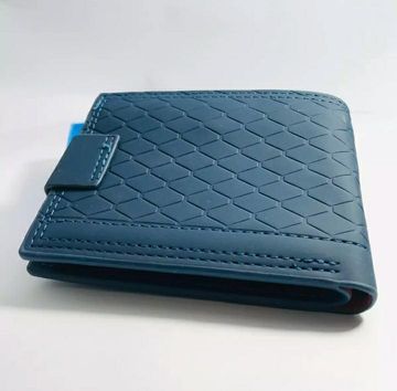 Dunbollu High Quality Genuine Leather Men Wallet Small Card Holder Male Wallets Pocket Purse Magnetic lock - Oshi.pk - Buy & Sell Online