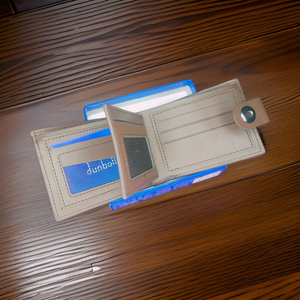 Dunbollu Men’s PU Leather Trifold Card Holder Retro Wallet’s - Oshi.pk - Buy & Sell Online