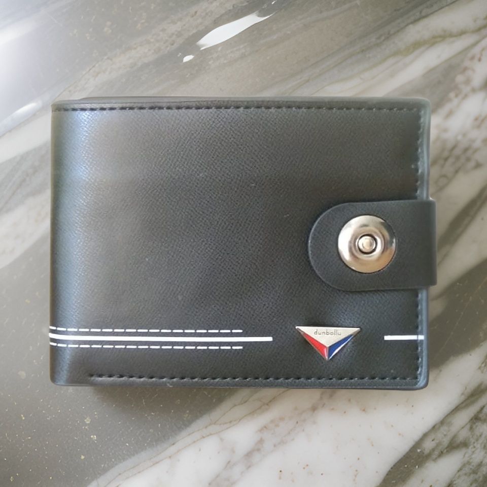 Dunbollu Men’s PU Leather Trifold Card Holder Retro Wallet’s - Oshi.pk - Buy & Sell Online