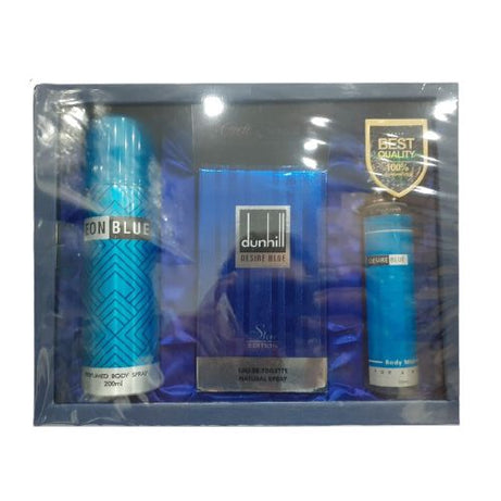 DUNHILL DESIRE BLUE GIFT SET 3X1 FOR MEN