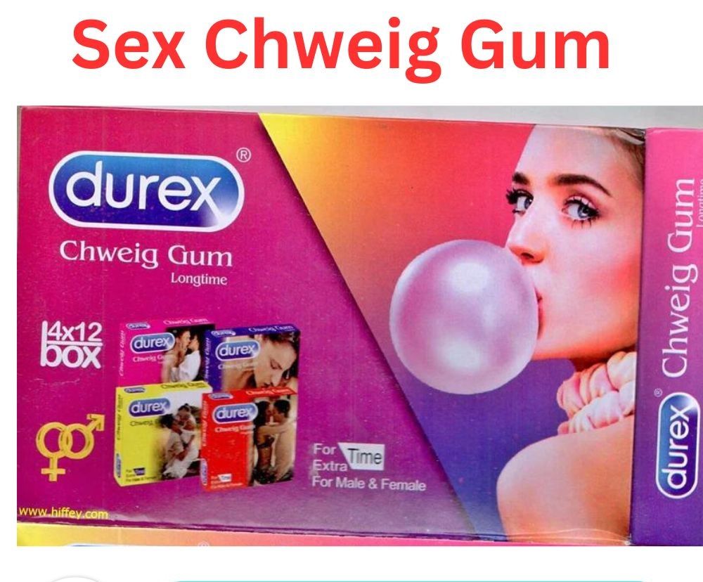 Durex Timing bubble gum Chewing Gum For Men - Pack of 12