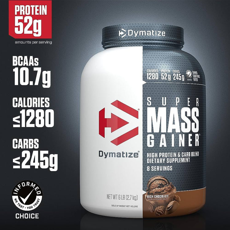 DYMATIZE SUPER MASS GAINER RICH CHOCOLATE- 5lb - Oshi.pk - Buy & Sell Online