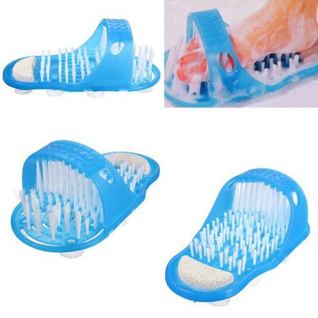 Easy Feet Cleaning Brush Exfoliating Foot Massager Slippers - Oshi.pk - Buy & Sell Online