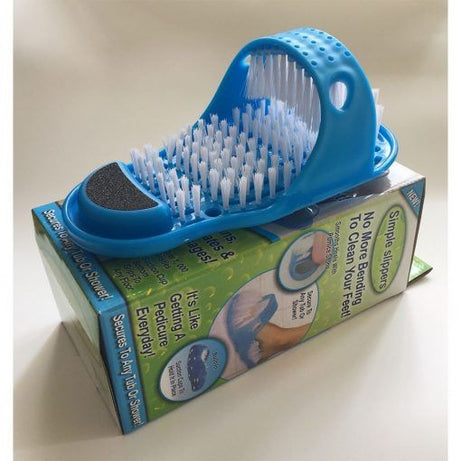 Easy Feet Cleaning Brush Exfoliating Foot Massager Slippers - Oshi.pk - Buy & Sell Online