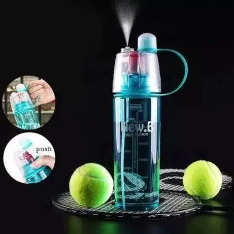 Easy to Carry School, office Sports Summer Spray Water Bottle Portable Water Cooling Spray Cup Large Capacity - Oshi.pk - Buy & Sell Online
