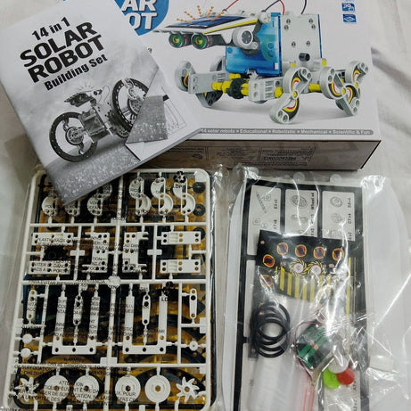 Educational Solar Robot- mini solar plate - 14 models can be prepared - work on Solar energy - Oshi.pk - Buy & Sell Online