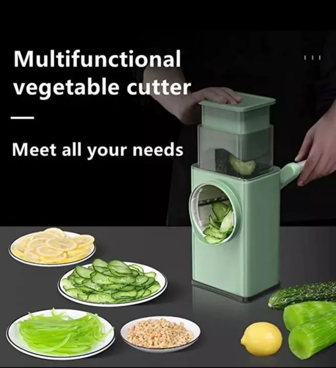 vegetable Cutter 4 in 1 Manual Storm Style Vegetable Cutting Experience - Oshi.pk - Buy & Sell Online