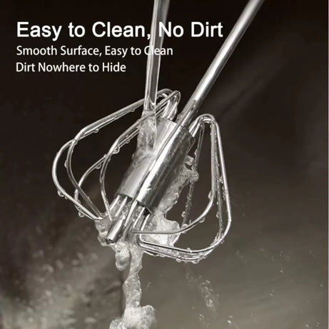 Egg Beater Stainless Steel Semi-Automatic Blender Egg Cream Stirring Kitchen Gadgets - Oshi.pk - Buy & Sell Online