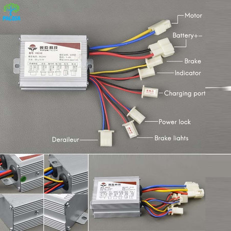 Ebike Controller YK31C 36V 48V 500W Brushed Controller e-bike bicycle