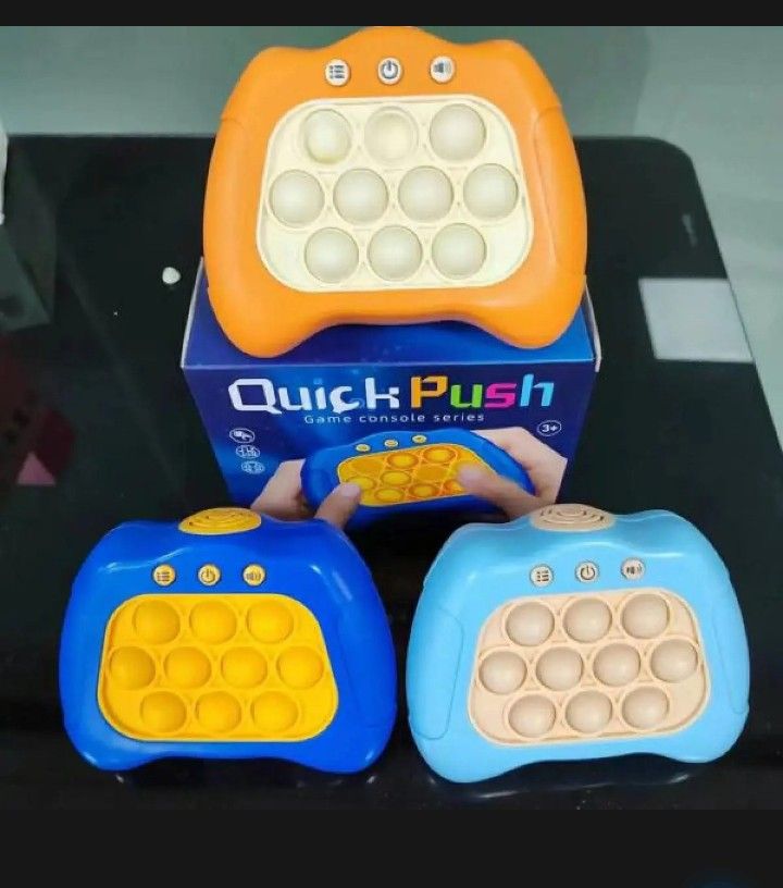 Electric Breakthrough Puzzle Pop It Console Stress Relief Fidget Toy Quick Push Bubble Game Console For Kids - Oshi.pk - Buy & Sell Online