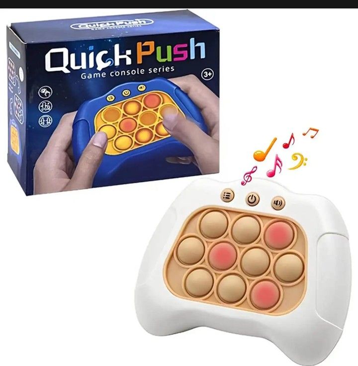 Electric Breakthrough Puzzle Pop It Console Stress Relief Fidget Toy Quick Push Bubble Game Console For Kids - Oshi.pk - Buy & Sell Online