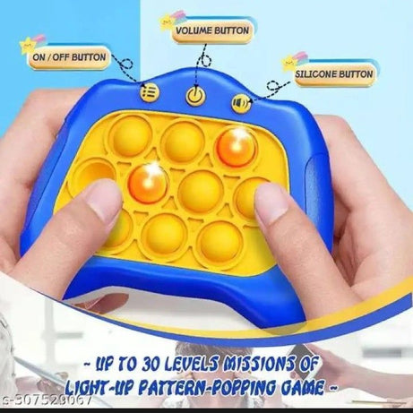 Electric Breakthrough Puzzle Pop It Console Stress Relief Fidget Toy Quick Push Bubble Game Console For Kids - Oshi.pk - Buy & Sell Online