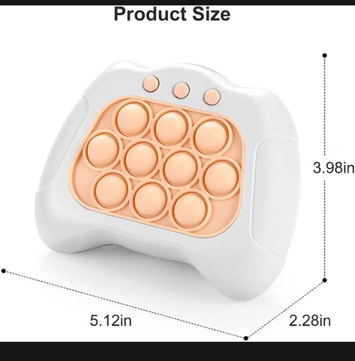 Electric Breakthrough Puzzle Pop It Console Stress Relief Fidget Toy Quick Push Bubble Game Console For Kids - Oshi.pk - Buy & Sell Online