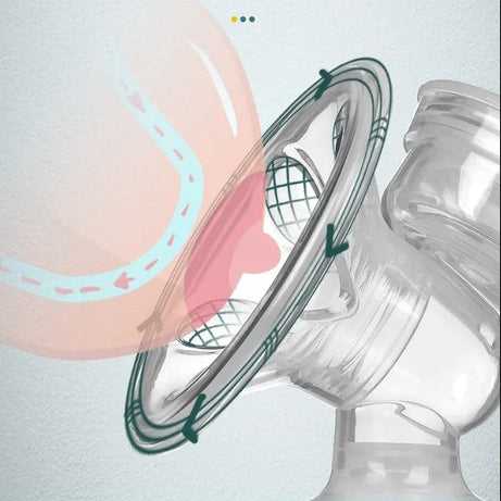 Electric Breast Pump Breast Feeding Pump Automatic Breastfeeding Pump with Baby Bottle Milk Extractor - Oshi.pk - Buy & Sell Online