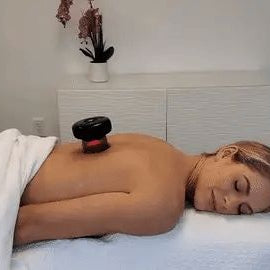 Electric Cupping Massager Vacuum Suction Cups EMS Ventosas Anti Cellulite Magnet Therapy Guasha Scraping Fat Burner Slimming - Oshi.pk - Buy & Sell Online